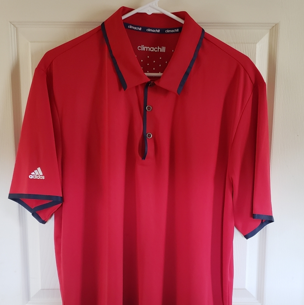 Mens Adidas Climachill Golf Shirt